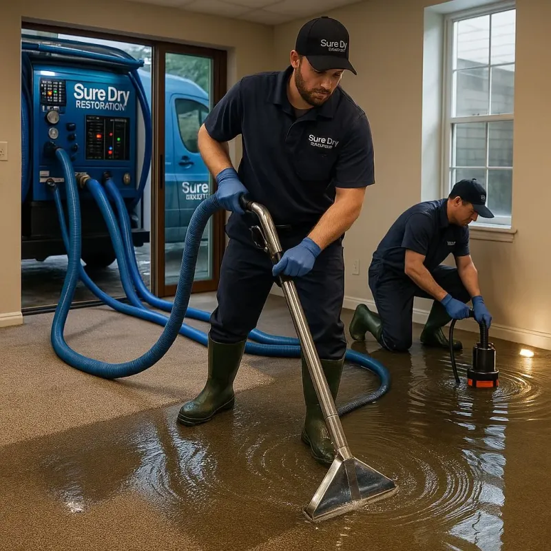 Water Extraction and Removal process in Pompano Beach, FL